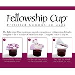 Charger l'image dans la galerie, Communion cup-Fellowship Cup Prefilled with Grape Juice and Wafer (Box Of 6)