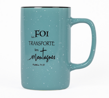Charger l'image dans la galerie, Tasse - Foi transporte les montagnes
