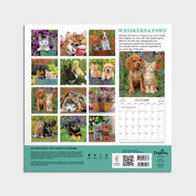Load image into Gallery viewer, 2026 Large wall calendar - Whiskers & Paws