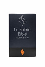 Load image into Gallery viewer, Bible Louis Segond 1910 study - Spirit and Life black soft cover white edge