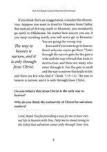 Load image into Gallery viewer, Not All Roads Lead to Heaven Devotional