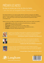 Charger l'image dans la galerie, Prêcher les Actes