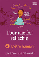Load image into Gallery viewer, For a reflective faith 4 The human being (study workbook)