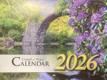 Charger l'image dans la galerie, CALENDRIER 2026 - GOSPEL OF PEACE ANGLAIS