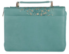 Charger l'image dans la galerie, Bible Cover - MEDIUM -  Teal, Faux Leather