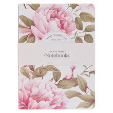 Charger l'image dans la galerie, Noble Things Pink Floral Notebook Set