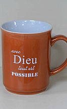 Charger l'image dans la galerie, Tasse - Avec Dieu Tout est Possible
