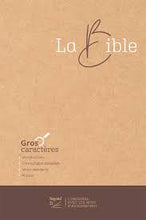 Charger l'image dans la galerie, Bible Segond 21 – Gros caractères, couverture semi-rigide brune