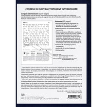 Load image into Gallery viewer, Greek-French Interlinear New Testament