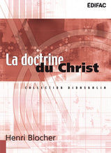 Charger l'image dans la galerie, Doctrine du Christ