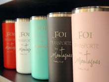 Charger l'image dans la galerie, Tasse de voyage - La foi transport les montagnes