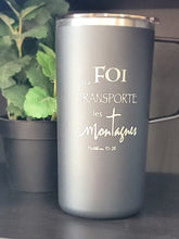 Charger l'image dans la galerie, Tasse de voyage - La foi transport les montagnes