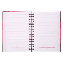 Charger l'image dans la galerie, Trust in the Lord Wirebound Journal (pink poppy)