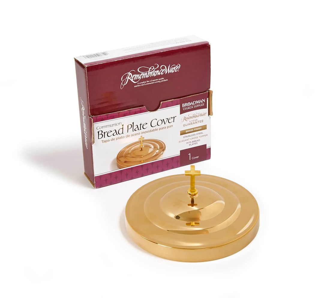 Couvercle du plat pour le pain - Or