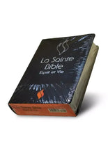 Load image into Gallery viewer, Bible Louis Segond 1910 study - Spirit and Life black soft cover white edge
