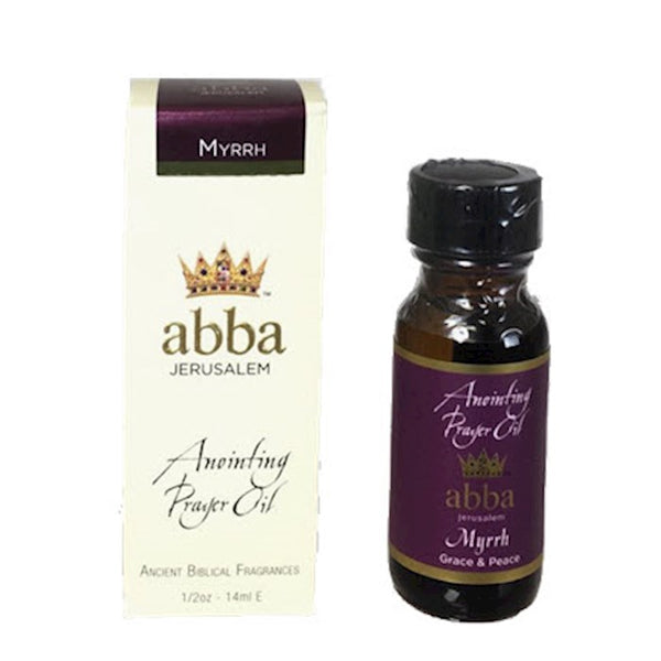 Huile d'onction Abba - myrrhe/Myrrh - 1/2 Oz