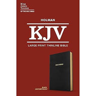 KJV - Thinline Large Print Black