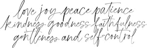 Mug - Galatians 5:22 - Ceramic (19oz)