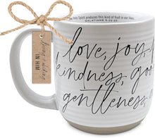 Charger l&#39;image dans la galerie, Mug - Galatians 5:22 - Ceramic (19oz)
