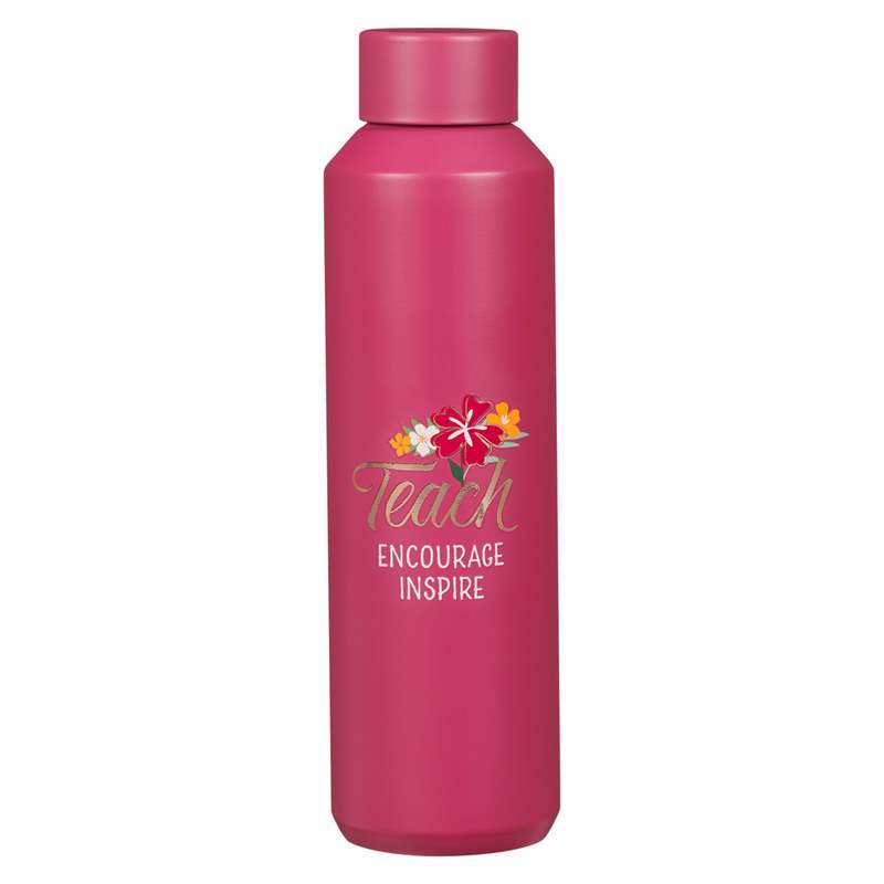 WATER BOTTLE-TEACH ENCOURAGE INSPIRE