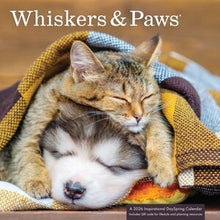 Load image into Gallery viewer, 2026 Large wall calendar - Whiskers &amp; Paws
