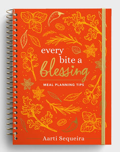 Every Bite a Blessing: Meal Planning Tips - Undated 12-Month Inspirational Meal Planner