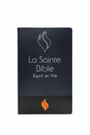 Bible Louis Segond 1910 d'étude -  Esprit et Vie noir couverture souple tranche blanche