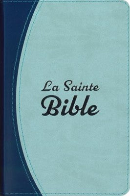 Louis Segond Compact Bible revised - Soft duotone blue