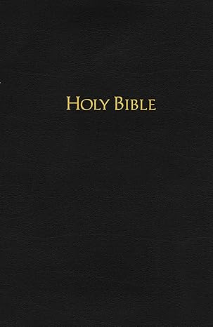 NKJV - Pew Bible black hardcover