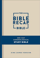 KJV The Bible Recap 365-Day Chronological Study Bible HC