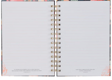 Load image into Gallery viewer, Spiral Journal - Hope and a Future - Midnight Botanica
