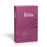 Bible compact Segond 21, Couverture rigide motif prune