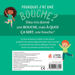 Pourquoi j’ai une bouche ?