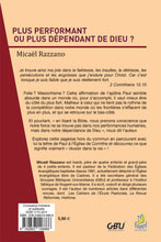 Load image into Gallery viewer, Plus performant ou plus dépendant de Dieu ?
