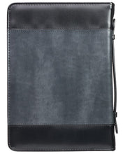 Charger l&#39;image dans la galerie, Bible Cover - X-LARGE - Two-Tone, Faux Leather

