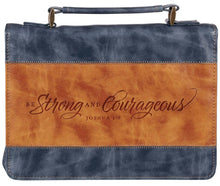 Charger l&#39;image dans la galerie, Bible Cover - MEDIUM - Butterscotch and Navy
