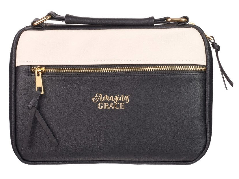 Bible Cover - LARGE - Two-Tone LuxLeather