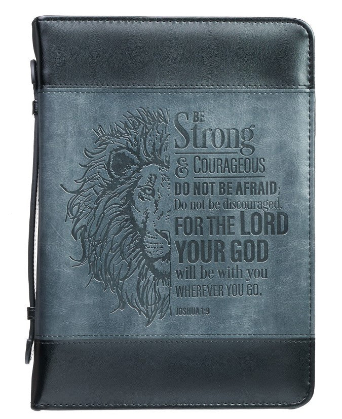 Bible Cover - LARGE - Two-Tone, Faux Leather