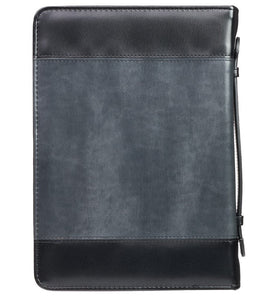 Bible Cover - LARGE - Two-Tone, Faux Leather