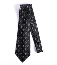 Load image into Gallery viewer, Tie Polyester – Floating Crosses
