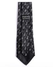 Load image into Gallery viewer, Tie Polyester – Floating Crosses
