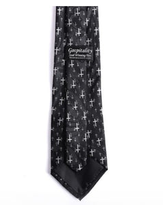 Tie Polyester – Floating Crosses