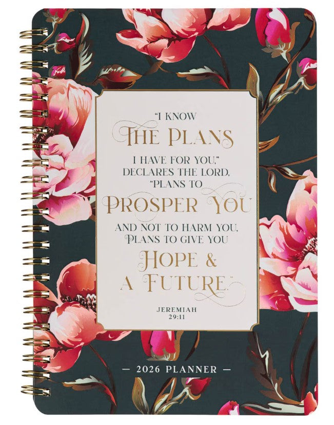 2026 - 12 Month Weekly Planner - I Know the Plans