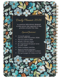 2026 - 12 Month Weekly Planner - Be Still and Know