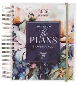 2026 - 18 Month Planner with elastic closure - I Know the Plans