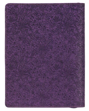 Charger l&#39;image dans la galerie, 2026 - 18 Month Planner, Purple Faux Leather with zipper
