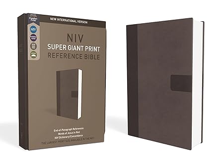 NIV - Super Giant Print Reference Bible