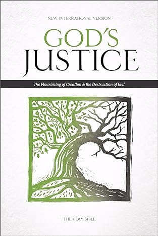 NIV - God's Justice Bible : The Flourishing of Creation and the Destruction of Evil (Hardcover)