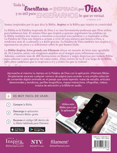 Load image into Gallery viewer, Biblia Inspira letra Grande con Filament
