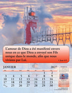 CALENDAR 2025 - WORD OF LIFE FRENCH